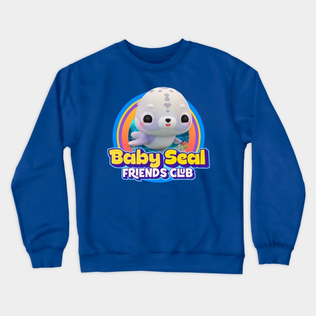 Baby Seal Crewneck Sweatshirt by Puppy & cute